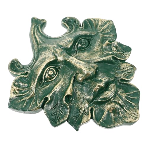 Plaque murale de l'homme vert en résine pour sublimer votre déco de jardin