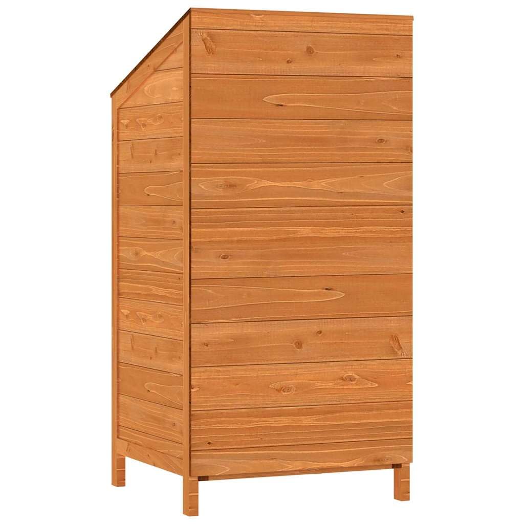 Szopa na narzędzia brązowa 55 x 52 x 112 cm lite drewno jodła