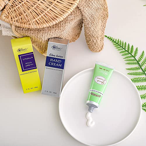 Body & Earth # Love Hand Lotion Set - Hand Cream Gift Set, Natural Hand Cream With Vitamin E And Argan Oil For Dry Hands, 3X2.0 Oz Travel Size Hand Cream, Christmas Gifts For Women Birthday #TOP5