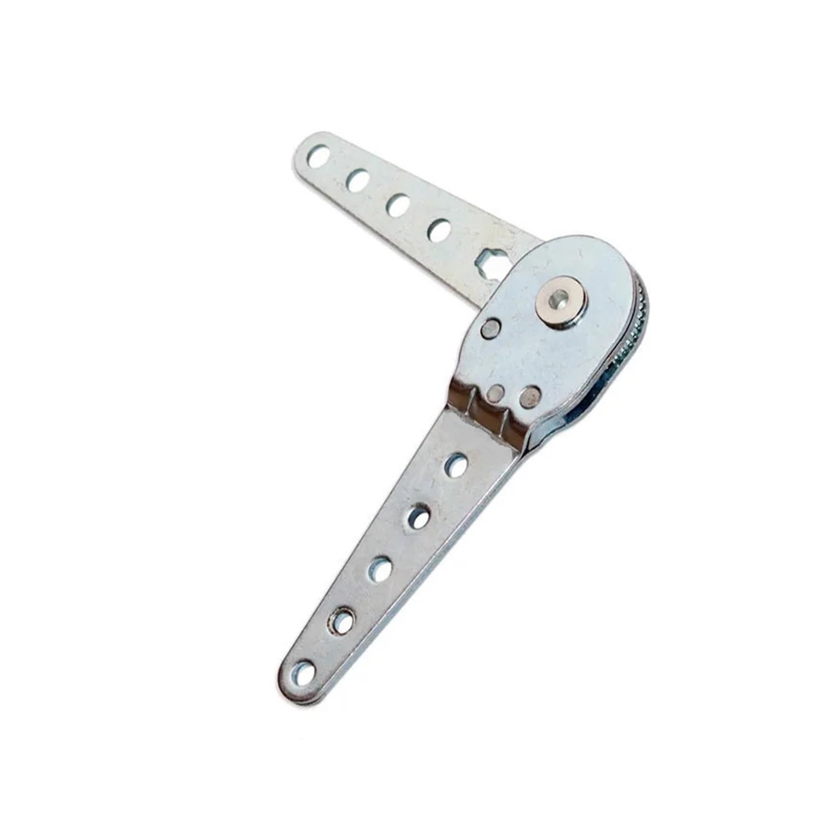 Bisagra de puerta reversible con cierre automático Bisagra ajustable for levantar muebles, soporte de 100kg, bisagra de trinquete de conexión for cama, sofá, reposacabezas, piezas de repuesto, 2 uds.
