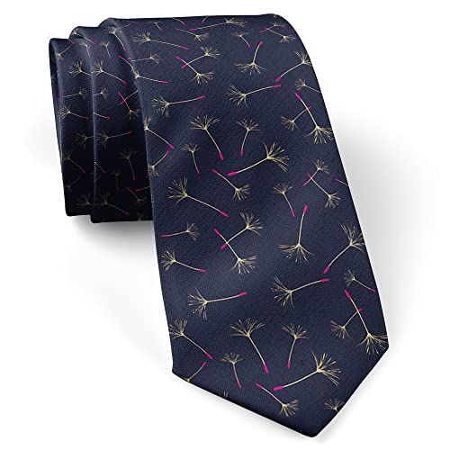 ( Dandelion Fseeds ) Fashion Novelty Necktie, Conversation Neckwear Ties Great for Party and Events