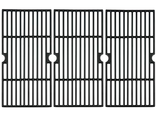 DGF510SBP Grill Grates Replacement Parts for Dyna Glo DGF510SSP DGF510SSP-D BHG Gas Grill Parts BH15-101-099-02 GBC1462W BH13-101-099-01 BY15-101-001-02 Backyard Grill Cooking Grates Cast Iron Grids
