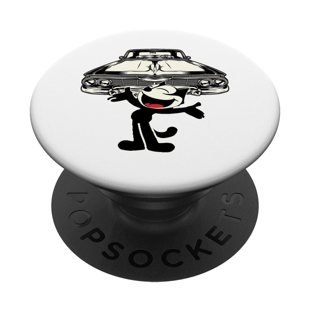 Amazon.com: Felix Cat Cartoon Giant Lowrider Car Club Design