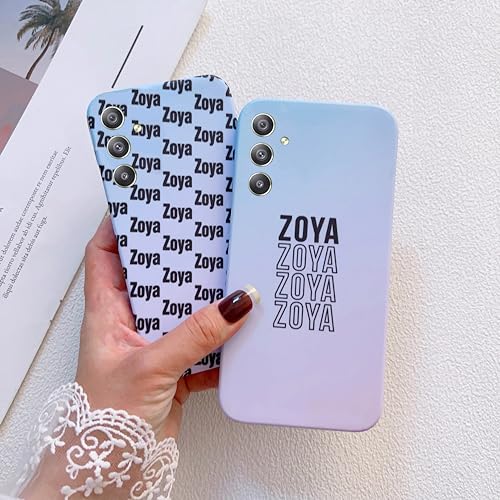 Image of COLORflow Polycarbonate Back Cover Case Compatible With Samsung A34 5G Back Cover|Ombre Color Customized Back Cover Compatible With Samsung Galaxy A34 5G,Pink