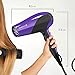 Remington D3190 Damage Protection Hair Dryer with Ceramic + Ionic + Tourmaline Technology, Purple
