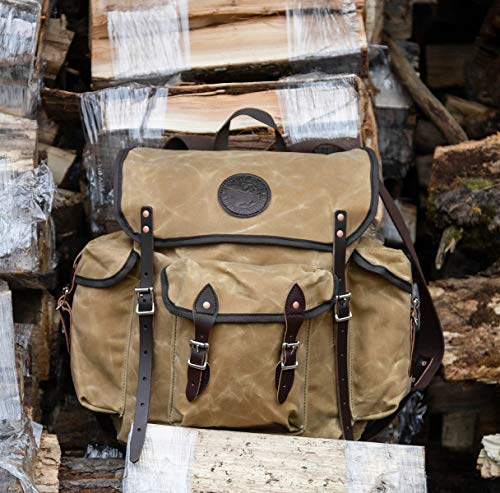 Duluth Pack Duluth Minn Wanderer (Waxed Khaki) - Thumbnail 2