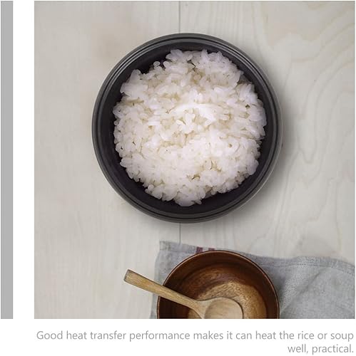 Miniatura 7 de Cabilock Contenedor de arroz 3L olla de arroz para el hogar Olla interior Reemplazo Inserto Liner antiadherente Arroz Cocina eléctrica Accesorios de