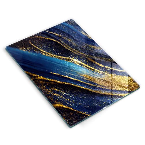 Accessoires de cuisine Wallfluent planche à découper induction 40x52 grand format bleu