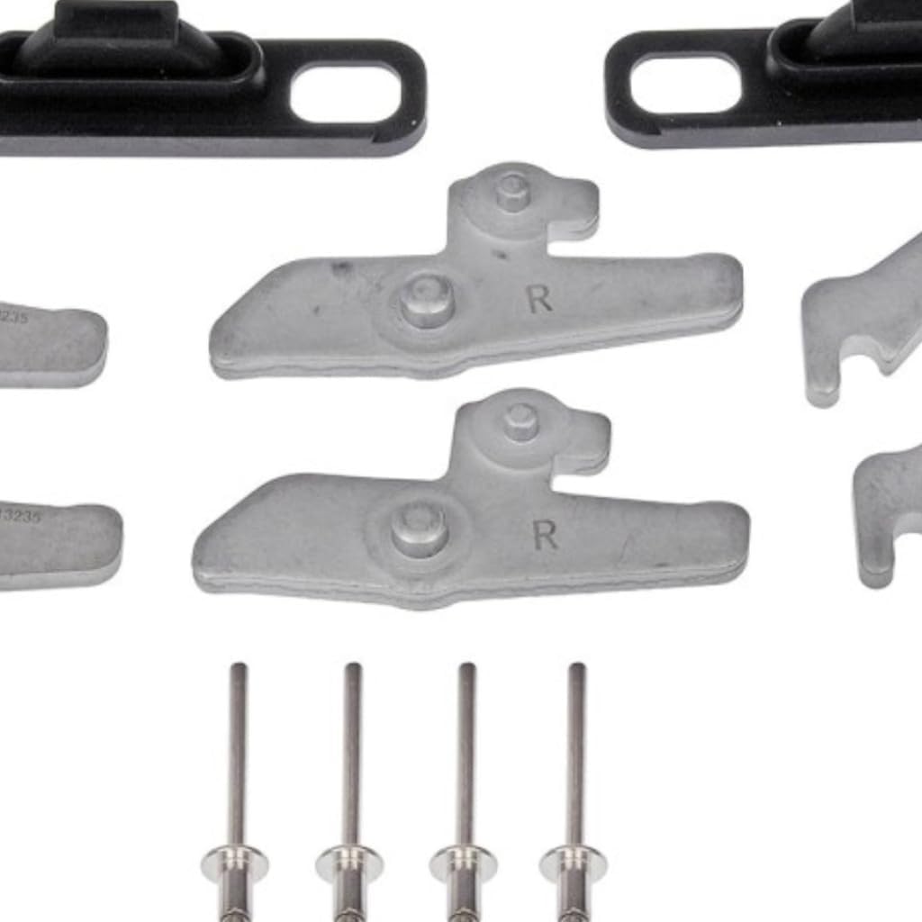 CarLights360 For Ford Lobo 2001-2008 Parking Brake Shoe Actuator Set | Steel | Bell Crank Lever | 0.19 Inches Lever Thickness | 1.53 In. Lever Overall Width | Replacement For 6L3Z2A637AL, 6L3Z2A637AR