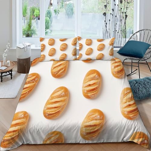 Housse de couette microfibre 200x200 anti-plis pour un lit double toujours net - 3