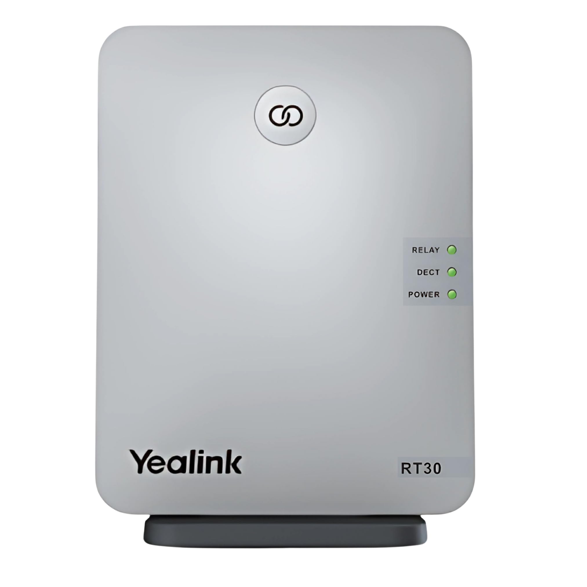 Yealink RT30 Wirlesss DECT Repeater Basestation - per W52P, W56P, W56H, W70B, W70P, DD10K, W60P, W60B, telefoni cordless compatibili: W73H, W78H, W57R, W59R, W53H, W56H, con panno Global Teck