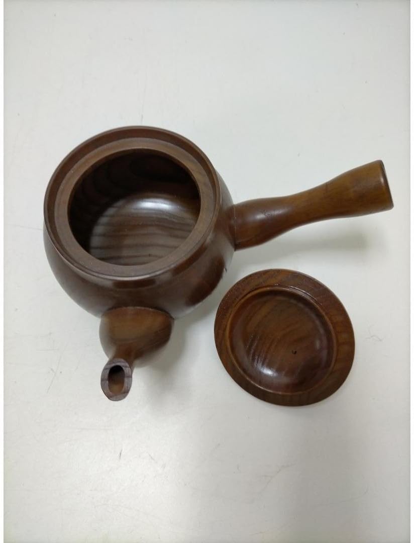 051常滑焼 清水源二 北條 朱泥茶器7点セット 品 木箱 共布