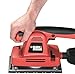 Black+Decker Schwingschleifer, Schleifmaschine (310W, leicht bedienbare Schleifpapierklemme, integrierte Staubabsaugung, ergonomischer Frontgriff, automatische Schleifgeschwindigkeit) KA274EKA
