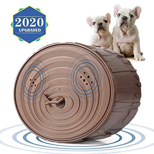 Geohee Bark Control Device, Mini Bark Control Device Indoor/Outdoor Anti Barking Ultrasonic Dog Bark Control Sonic Bark Deterrents Silencer Stop Barking, Dog Bark Control (Upgraded)
