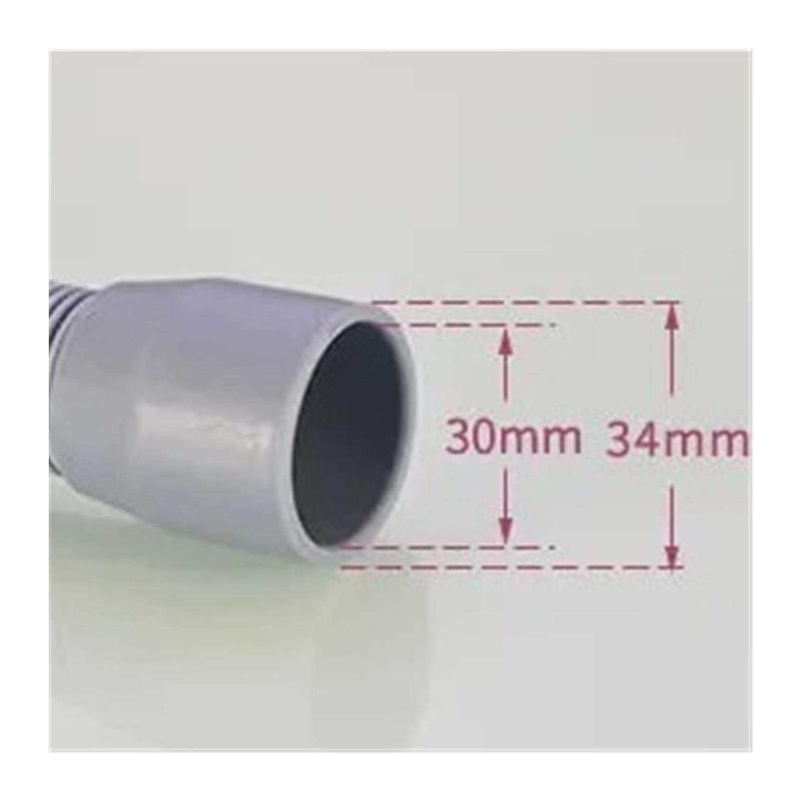 Tubo Di Prolunga for Tubo Di Scarico for Lavatrice, Tubo Flessibile Di Scarico Dell'acqua, Tubo Idraulico Prolungato Disponibile In 1,5 M 2 M 3 M 4 M(4 M straightly)