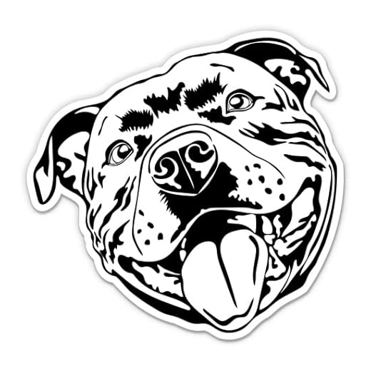 Staffordshire Bull Terrier Stickers - 2 Pack - Waterproof Vinyl for Car, Phone, Water Bottle, Laptop - Staffordshire Bull Terrier Dog Decals (2-Pack)