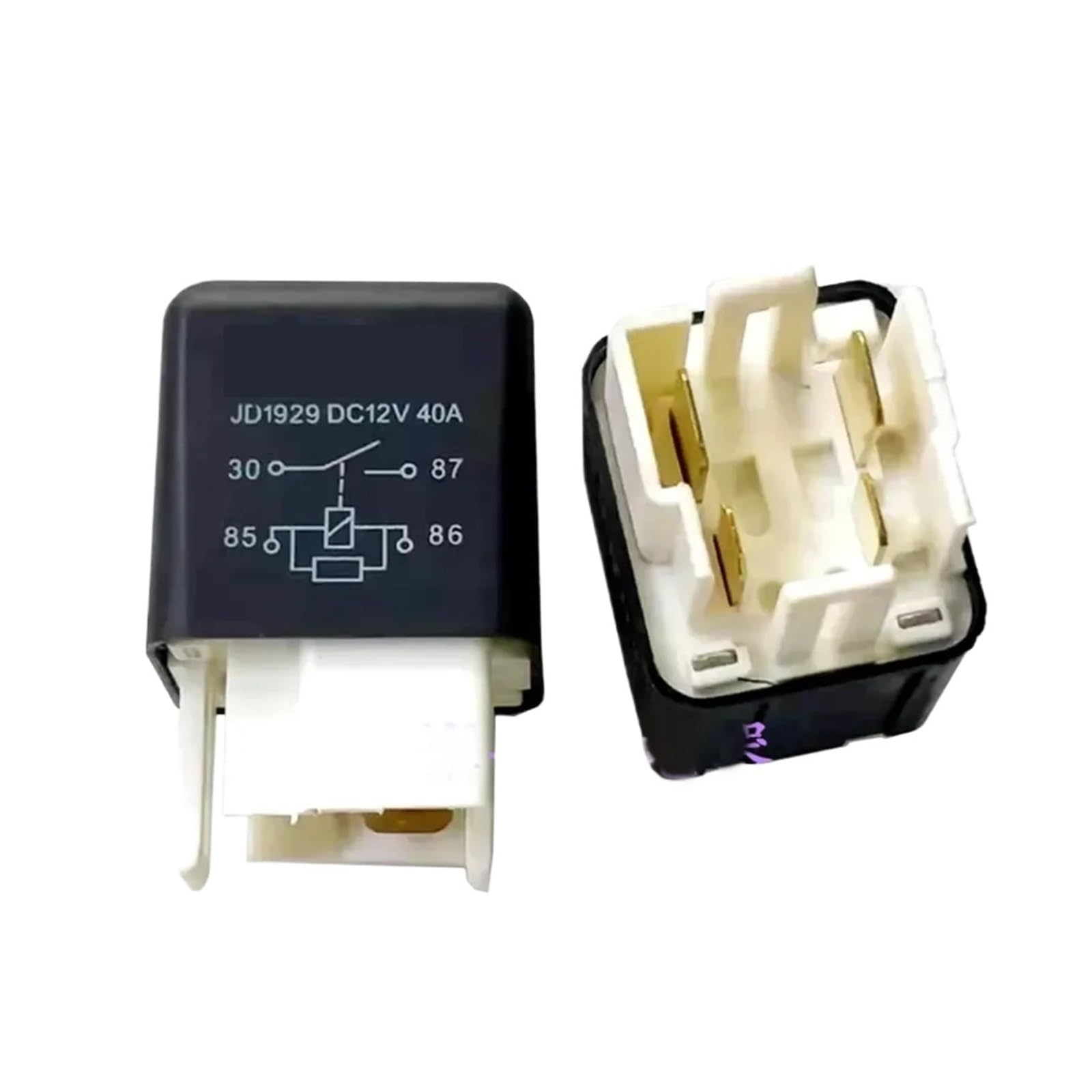 AARTERZZA 1 PCS JD1929 DC12V 40A Relay 4 Pins