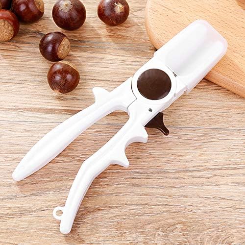 Portable Nut Cracker Kitchen Gadgets Tool Sheller Walnut Opener Plier Metal Opener Nutcracker Kitchen Accessories Nutcrackers/Walnut Cracker (Gold)