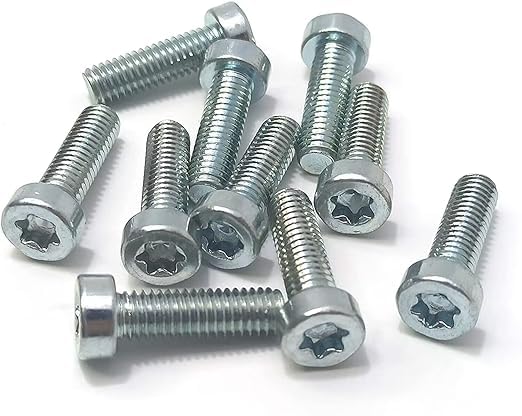 SAOIGEJUA Lot of 10 - T25 fits Torx 5MM 20MM Bolt Spline Screw IS-M5x20 for 9022 371 1020
