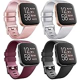 Modelos compatibles: Esta correa de repuesto está especialmente diseñada para Fitbit Versa. (Nota: no incluye monitor).