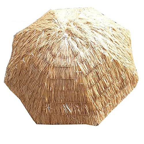 Parasol paille inclinable CLSDRZC contre la chaleur du soleil - 4