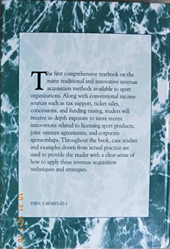 Financing Sport 1885693001 Book Cover