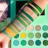 Avocado-Green-Eyeshadow-Palette-DELANCI-15-ColorHighly-Pigmented-Eyeshadow-Makeup-Pallete-Matte-Shimmer-Glitter-Eye-Shade-Long-Wear-Vegan-Cruelty-Free-Nude-Yellow-Emerald-Green-Eye-Shadow-Pallet DE'LANCI Avocado Green Eyeshadow Palette 15 Colors, Highly Pigmented Eyeshadow Pallete Matte Shimmer Glitter Eye Shade Grinch Makeup, Long Wear Cruelty Free Nude Yellow Emerald Green Eye Shadow Pallet