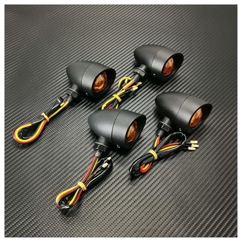 Clignotant de moto pour Chopper et Tracker : feux indicateurs orange