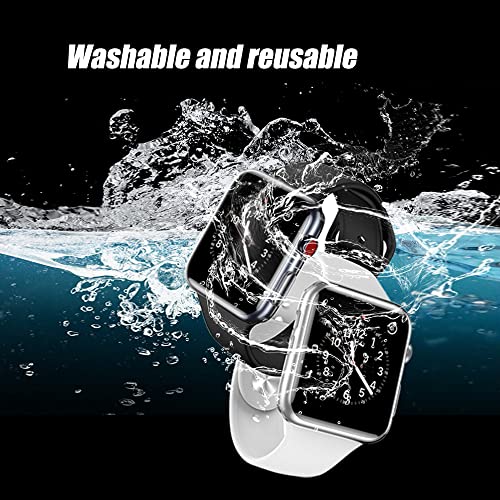 Image of Ailun for Apple Watch Series 10 Screen Protector Case [42mm], Ultra-Thin Hard PC Case Built in Tempered Glass Screen Protector for iWatch, Shockproof Cover with Button [2 Pack][Clear]