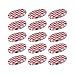 Produktbild Westmark 15 Schraub-/Twist-Off-Deckel für Einmachgläser, rund, ø 58 mm, Weißblech, Rot-Weiß, Karriert, 409822E3