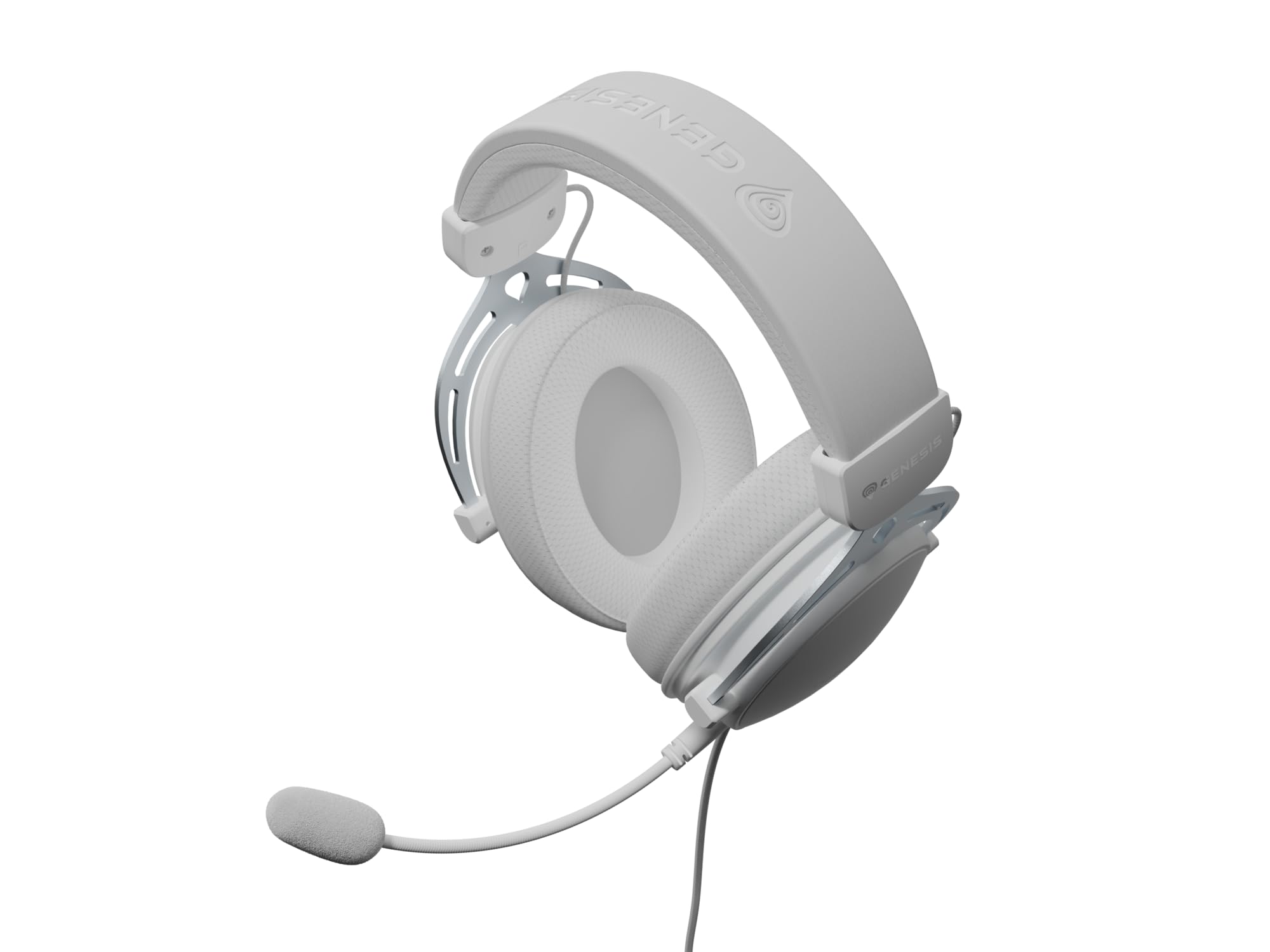 Genesis Toron 531 Gaming Headset – Over-Ear Kopfhörer mit 50 mm Treibern, abnehmbares Mikrofon, 3,5 mm Klinke, geschlossene Bauweise, Lautstärkeregler am Kabel, kompatibel mit PC und Spielkonsole