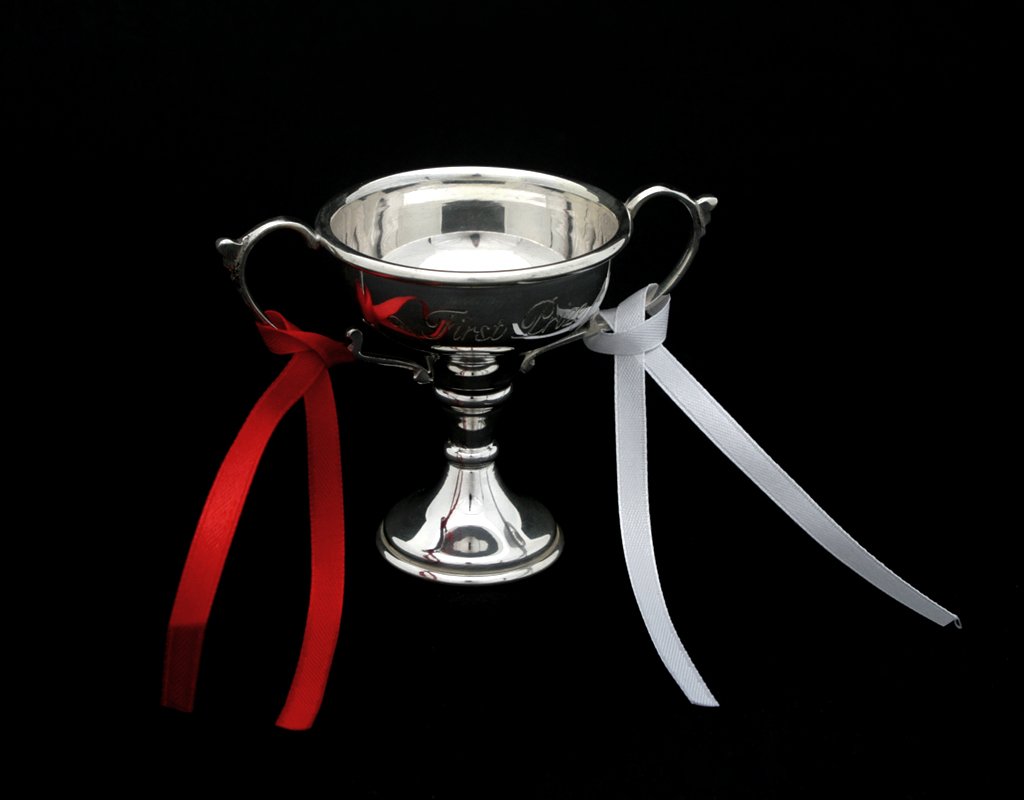 Pokal Trophée en métal argenté avec Gravure personnalisée pour Enfant Inscription en Allemand Bester Papa Mama der Welt Flyer