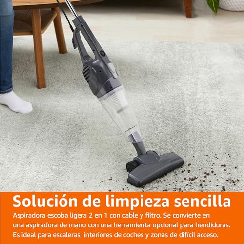 Amazon Basics 2-in-1 Stielstaubsauger mit Kabel