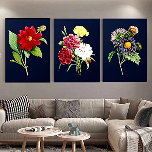 Toile nature plante verte fleurs pour habiller un grand mur vide