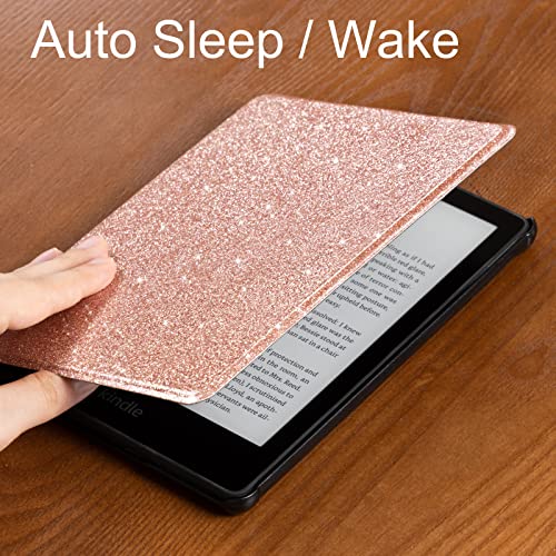 Image of CoBak Case for All New 6 Inch E-Reader 2024 and 2022 (11 Generation) - PU Leather Smart Cover, Auto Sleep and Wake, not Compatible with Kobo Clara