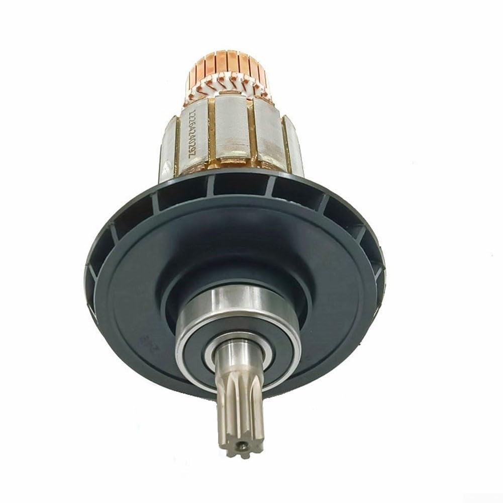 Per armatura rotore 1619P10769 compatibile con trapano a percussione GBH5-40, parte di ricambio in metallo per riparazione utensili elettrici, componente di ancoraggio motore elettrico