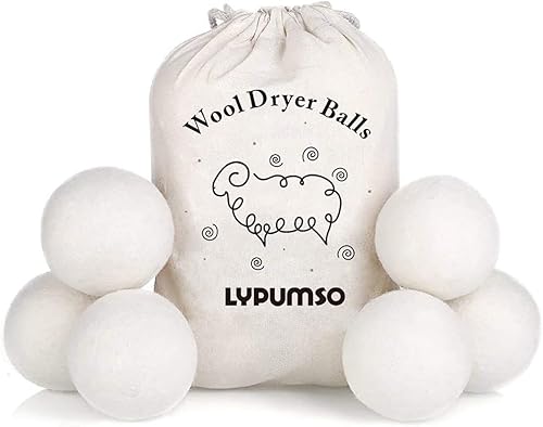 Bolas de secado de lana, hechas de lana de Nueva Zelanda reutilizable de primera calidad, suavizante, reducen las arrugas y la electricidad