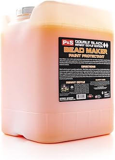 P & S PROFESSIONAL DETAIL PRODUCTS Bead Maker - Paint Protectant & Sealant, Easy Spray & Wipe Application, Long Lasting Gloss Enhancement, Hydrophobic Finish (5 Gallon)