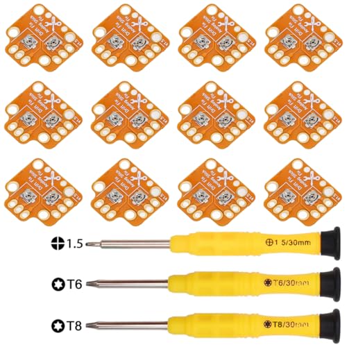 ZHUROUPU Kit de reparación del módulo de fijación de la Deriva de 12 Pares para el Controlador para PS5, Manejar la Placa de reparación de Deriva del Joystick para PS4, para Xbox S/X