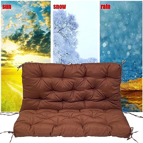 Coussin de balancelle d'extérieur 150x100x10 cm imperméable et confortable - 3