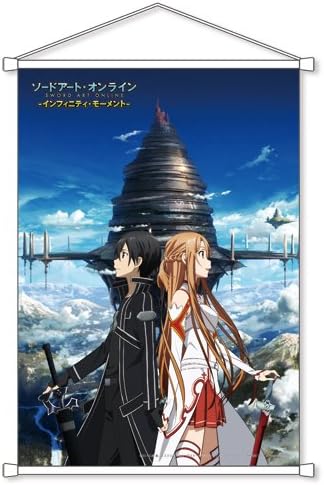 Amazon ソードアート オンライン ゲームシリーズ5周年記念 インフィニティ モーメント Ver B2タペストリー 約縦72 8cm 横51 5cm アニメ 萌えグッズ 通販