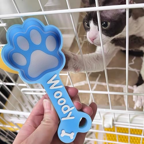 Cuchara personalizada para alimento de perro con nombre miniatura 4