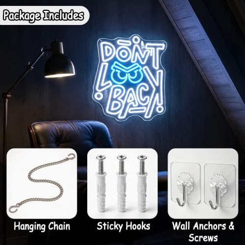Image of Positive Neon Sign for Wall Decor Dimmable Led Neon Lights Signs
