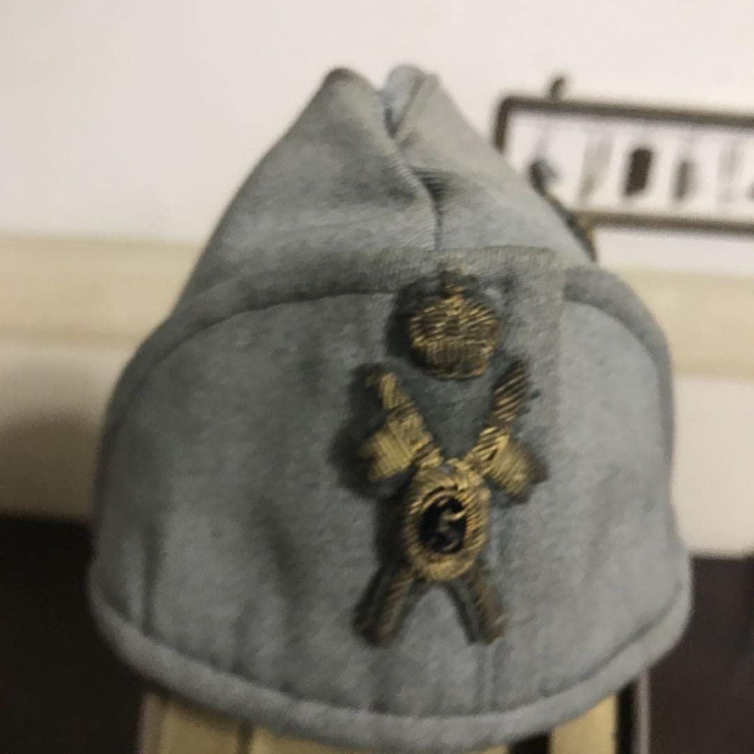 WW2イタリア空挺部隊用略帽ブスチナ帽章付（サイズ61ｃｍ、テーラーメイド） Amazon.co.jp: ww2イタリア軍 アオスタ公槍騎兵連隊 M34型