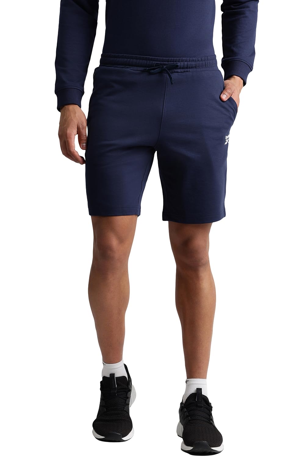 Reebok Men's Cotton Blend Casual Shorts - Breathable Lightweight Regular Fit Shorts for Men | Comfortable Sports Shorts for Men | Gym Casual-picture-36