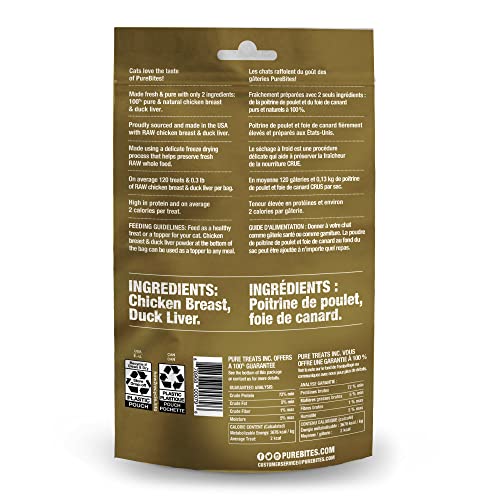 PureBites® Chicken Breast & Freeze-Dried Cat Treats, 1.12oz / 32 g | Value Size (789079) - Thumbnail 4