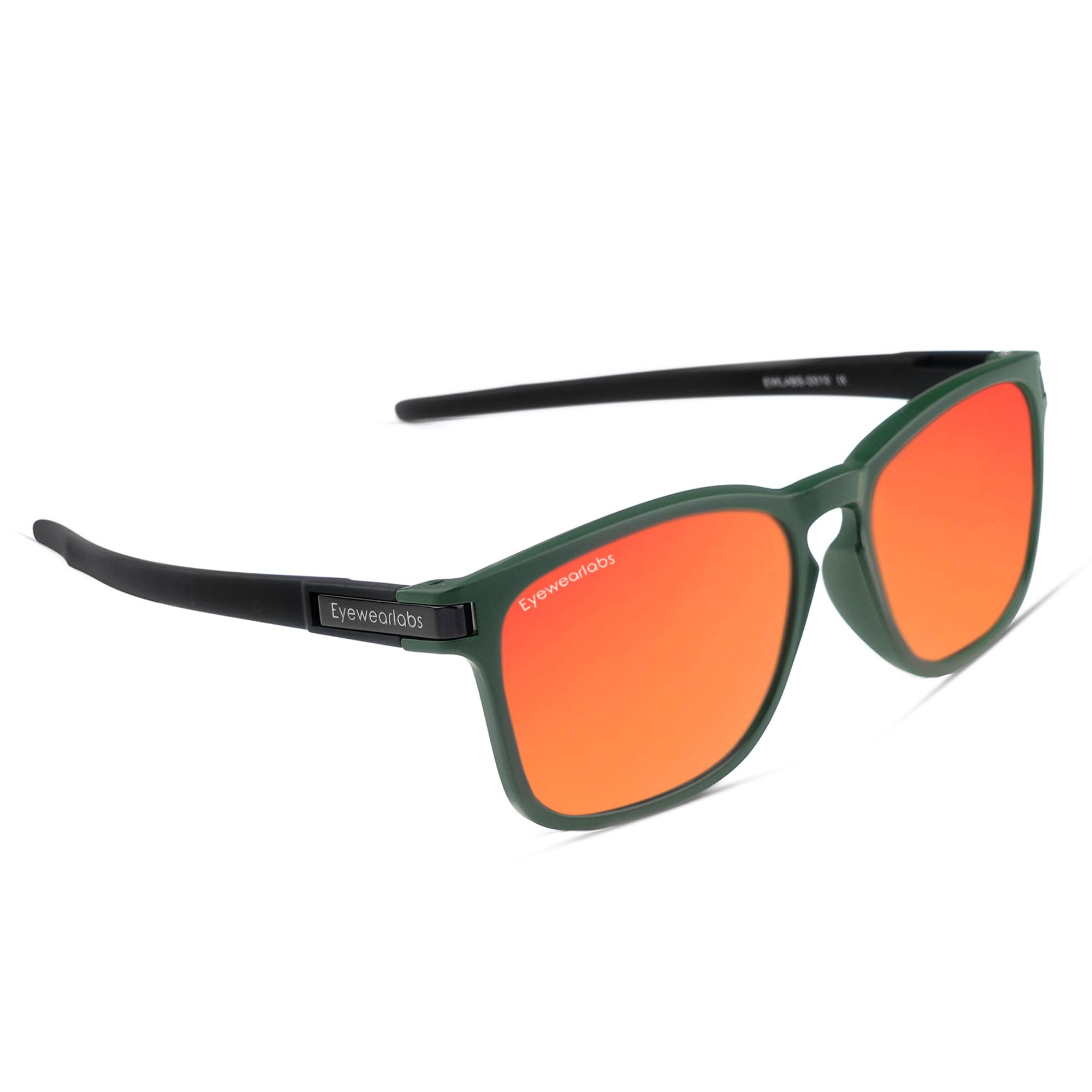 OKNO | Polarized Full Rim Square Branded Stylish Sunglasses For Men & Women | 100% UV Protection Shades | Cricket Sports Cycling Driving | Medium | Moto X2