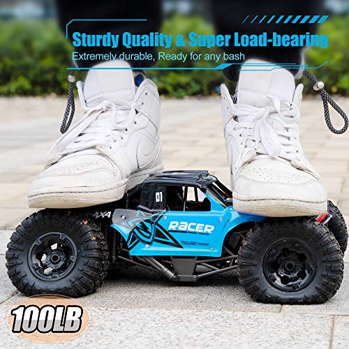 Rc Cars 1:12 Remote Control Car, 2.4Ghz Waterproof Racing Car Off-Road Rc Crawler Toy Gift With Two Rechargeable Batteries #TOP6