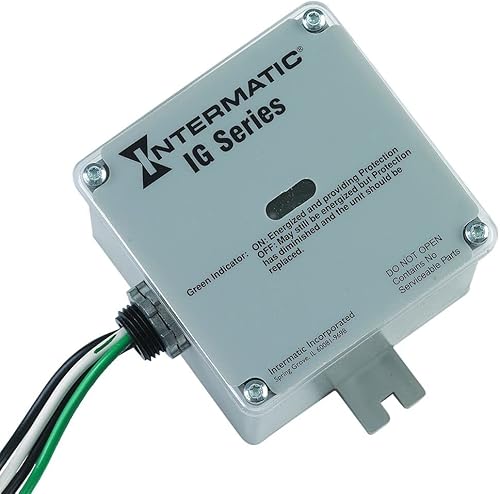 Intermatic IG1240RC3 Dispositivo protector de sobretensión para el hogar tipo 1 o 2