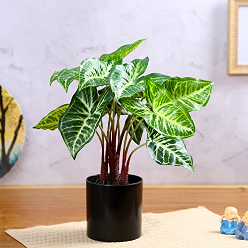 Best Artificial Hanging Plants for Your Home 40 Fourwalls Artificial Philodendron Plant with Plastic Pot for Home...